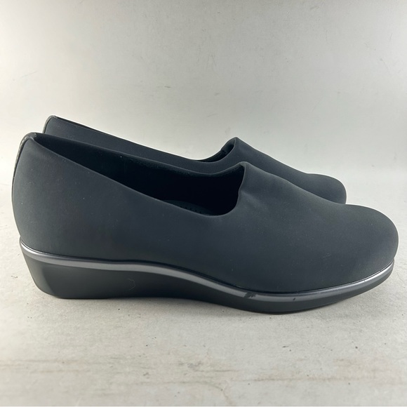 SAS Shoes - SAS Bliss Womens Wedge Shoes Slip On Sneakers Gray Size 8.5 WW Wide